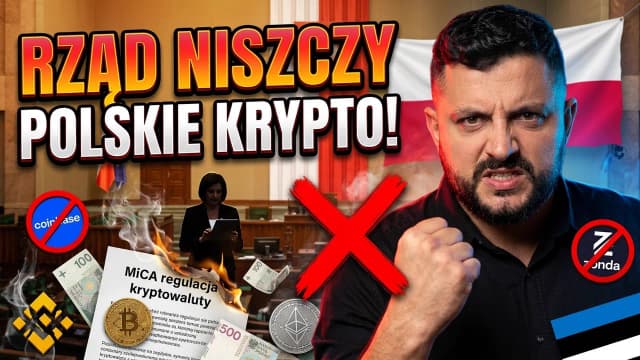 Brutalna prawda: Rząd właśnie ZNISZCZYŁ polskie krypto. Koniec złudzeń. | Wapniak