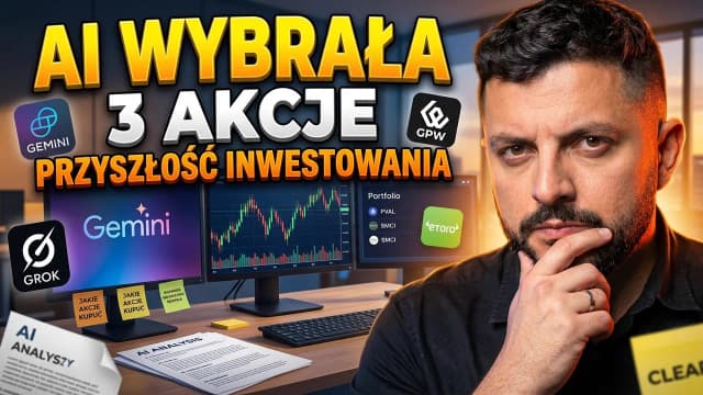 Jakie 3 spółki kupiłem dzięki AI? Przyszłość inwestowania | Wapniak