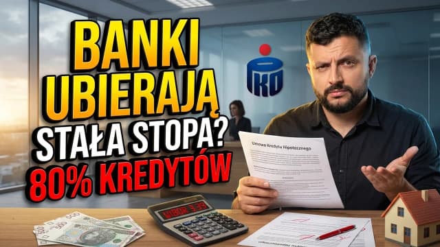 Stała czy Zmienna Stopa? Jak Banki "Ubierają" Klientów w Kredyty Hipoteczne 🏠📉 | Wapniak